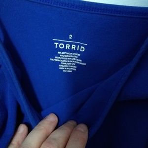 Torrid blue Cami